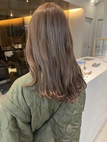 シアン(SYAN) 【ブリーチなし】ミルクティーベージュ/ダブルカラー/大人可愛い