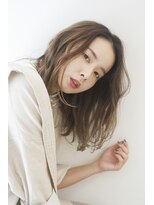 ヤード(YARD) ミディアムワンレン×グラデカラー