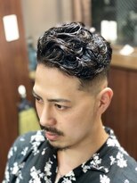 ヒロギンザ 神田店(HIRO GINZA)&nbsp;スキンフェードパーマスタイル