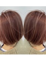 リボン(Libon)&nbsp;ピンク☆ホワイトハイライト