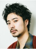 ビジネスパイキーショートアップバング就活ビジネスメンズヘア