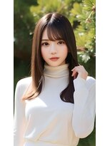 ゴカンムード(Gokan mood)&nbsp;AI髪質改善白髪ぼかしインナーカラー縮毛矯正ブリーチ