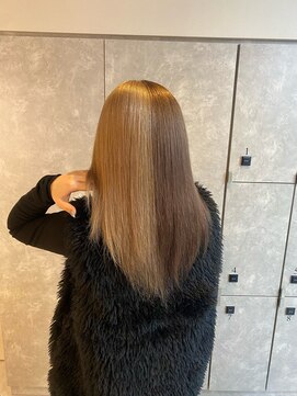 ガルボヘアー 名古屋栄店(garbo hair) ツートンカラーデザインカラープルエクステ10代20代
