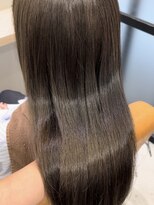 ミリー 梅田店(milly)&nbsp;ブリーチなしでアッシュオリーブ【milly梅田】