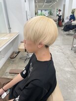 ニュート(Neut )&nbsp;メンズブリーチ抜きっぱなしホワイトブロンドカラー/ハイトーン