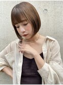 ◎ミニボブ縮毛矯正髪質改善ストレート顔まわりレイヤーカット