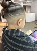 kids×スキンフェード