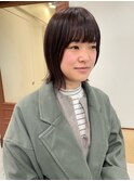 [puf 伏見/丸の内/栄/名古屋]ボブ×チョコレートカラー★鳥山