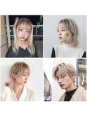 【Moana Lua】#ブリーチ#ハイトーン#ウルフ#メンズ#レイヤー