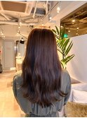 髪質改善＊ロングレイヤーグレーベージュ＊美髪【Zina船橋】