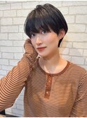 大人可愛いマッシュショートボブウルフカット◎30代40代50代60代