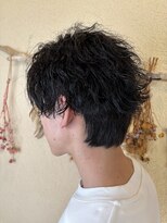 リブレ ジュネス 郡山堤下店(Libre jeunesse) 波巻き×ツイスパ ミックスパーマ