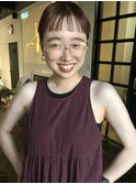 パッツん刈り上げショート♪
