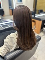 エミュ 伏見 国際センター(emu)&nbsp;ナチュラルベージュ/ふんわりカラー/ロングレイヤー