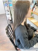 透明感グレージュ/グレージュアッシュ/ブルーグレージュ20代30代