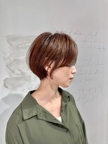 ジュベ(juve.)&nbsp;大分ショートボブ顔まわりレイヤーカット髪質改善カラー30代