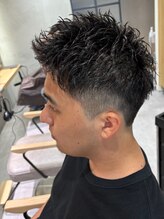 ウルバイオハナ(Ulu by ohana) ソフトツイストパーマ/刈り上げ/スパイキーショート