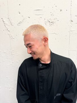 ヘアサロン エフ 渋谷(F) #フェード#ブリーチ#抜きっぱなし#ブリーチ1回