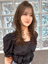 ロンド ジュルード 名古屋(Lond jeloud) ハッシュカットで作る流行りの無造作レイヤー 2wayバング