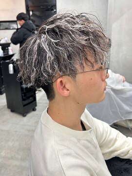 レベル 葛西店(LEVEL) MEN'S HAIR ツイストスパイラルパーマ 葛西LEVEL