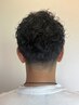 〔前処理頭皮ケア付き〕カット+パーマ ￥9020→