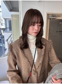 乾かすだけでキマる髪ナチュラルケアカラーロング
