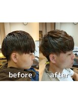 カズ 中津店(KAZU) 乾かすだけでもOK!簡単再現のメンズパーマ