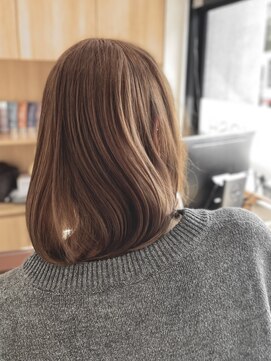 ヘアーラボ ノッシュ 唐人町店(Hair Labo Nosh) Wカラーベージュ