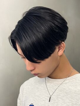 エルマーク 梅田(L-MARK) センターパート/ニュアンスパーマ/カルマパーマ/men's