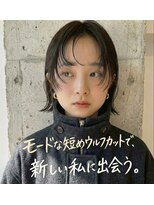 テーラヘアー 幕張本郷店(TELA HAIR)&nbsp;顔周りレイヤーで小顔に！ モードウルフ