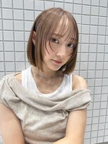 サンドイエナ 横浜店(sand yena)&nbsp;くびレイヤーエモージュ愛されショートボブ艶髪マッシュハンサム