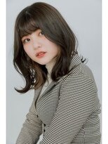 アンジュール 鹿児島中央店(UNJOUR.) 30代40代◎美髪ミディアムレイヤーカット×髪質改善カラー