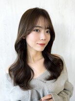 プラチナ(PLATINA) 韓国風くびれヘアレイヤーカットウェーブスタイル顔まわりカット