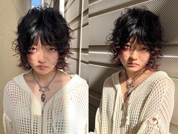 ブランコトレス 鏡島(BLANCO tres)の写真/個性を活かした、抜け感パーマスタイル。自然にキマるサロンクオリティが大人可愛い◎