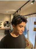 ピンパーマ×スパイキー