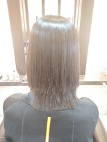 アンダウ(ANDEW)&nbsp;大人女子ミディアムボブ縮毛矯正