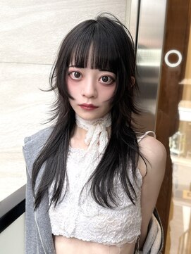ニューヨークニューヨーク 梅田茶屋町店(NYNY) ウルフレイヤー 姫カットレイヤー シャギーウルフ