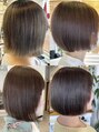 フラバー(flover) ボブスタイル/艶感が出るように毛量調整します