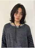 メンズロング/レイヤーカット/ニュアンスパーマ/渋谷/原宿