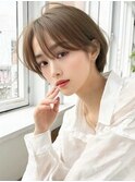 小顔ショート×コンパクト