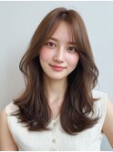 レイヤーカット 顔まわり