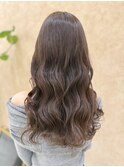 ロングヘア×イルミナカラーベージュ
