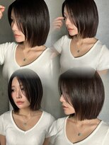 ナループロア ルームー(Nalu pu loa ROOMOO)&nbsp;この夏は前髪無しタッセルカットがおすすめ☆韓国ボブKIRA