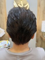ラーゴム(Lagom)&nbsp;大人のふんわりパーマ×ツヤカラーショート