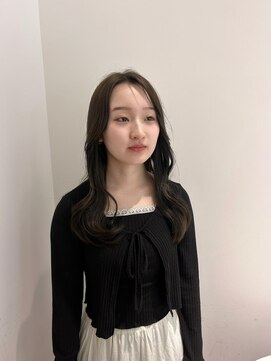 ビューバイネオリーブ 用賀店(Beau'r by neolive) 黒髪ボブルフネビージュ小顔ワンレン《用賀》