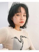 顔まわりレイヤーヘア