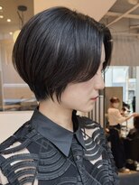 ローマー 明治神宮前 渋谷(ROAMER) ショートカットボブパーマレイヤーボブ切りっぱなしボブ髪質改善