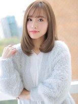 アグ ヘアー メゾン 伊勢崎店(Agu hair maison)&nbsp;☆あえてのワンカールが◎こなれセミディ☆