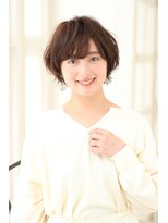 イディール(i:deal) 大人かわいい☆ふんわりひし形ショートボブ