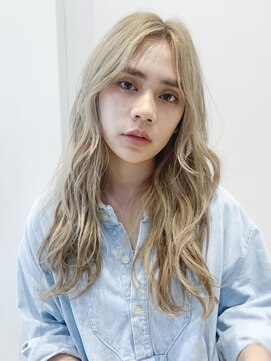 アルバム 銀座(ALBUM GINZA) カジュアルロング_ココアブラウンフリンジウェーブ_57808